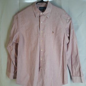 Ralph Lauren Button up Long Sleeve Custom Fit Mens